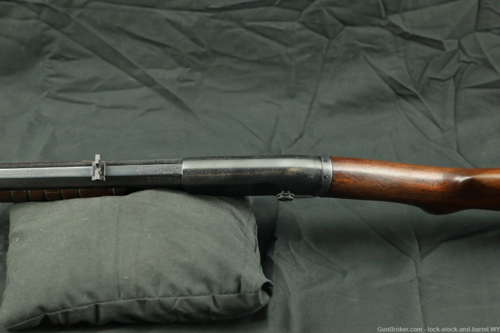 Remington Model 12 22” Pump / Slide Action Takedown Rifle, MFD 1930 C&R-img-14
