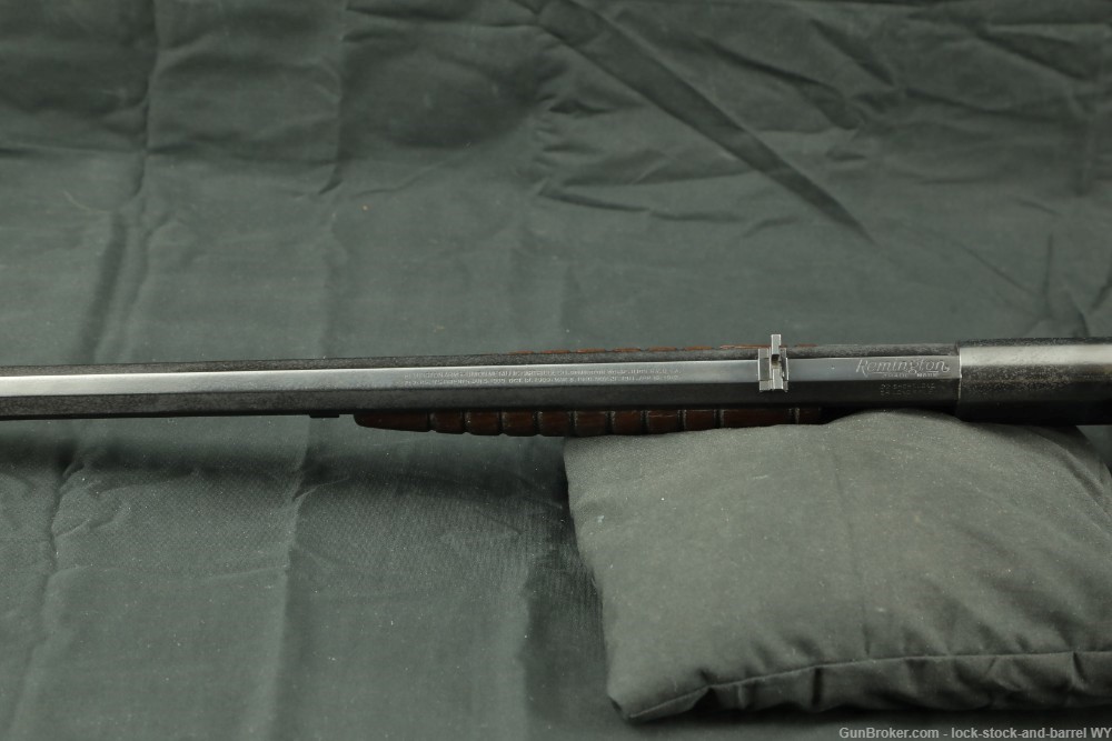 Remington Model 12 22” Pump / Slide Action Takedown Rifle, MFD 1930 C&R-img-13