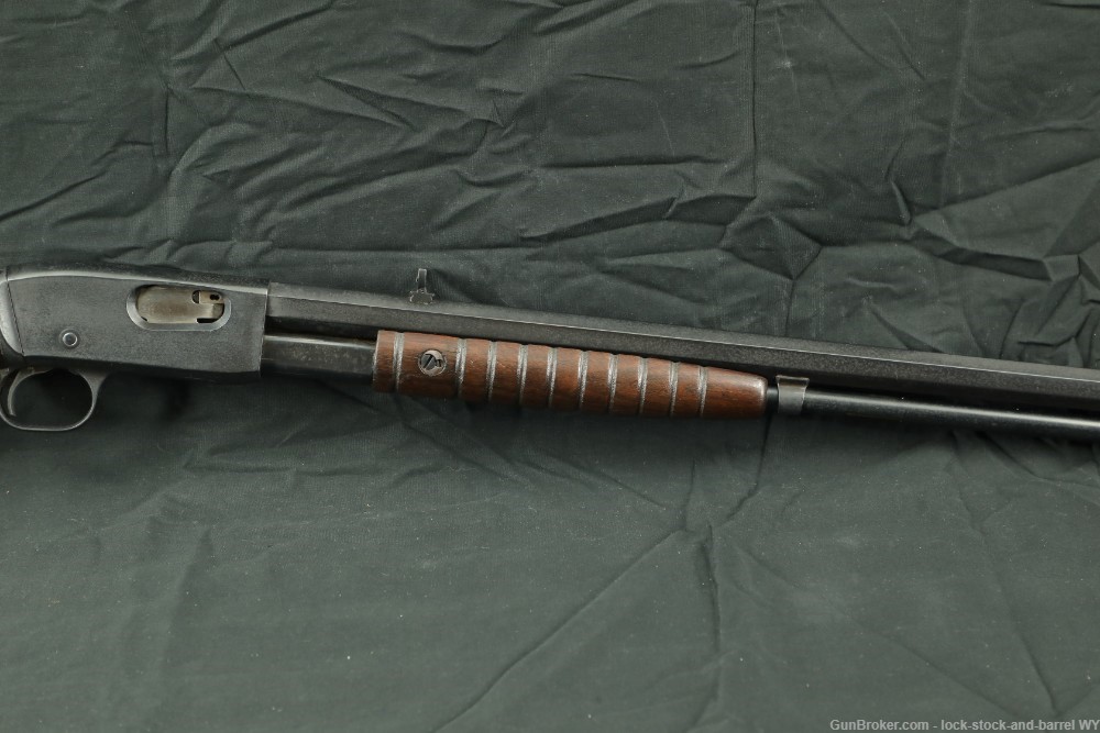 Remington Model 12 22” Pump / Slide Action Takedown Rifle, MFD 1930 C&R-img-5