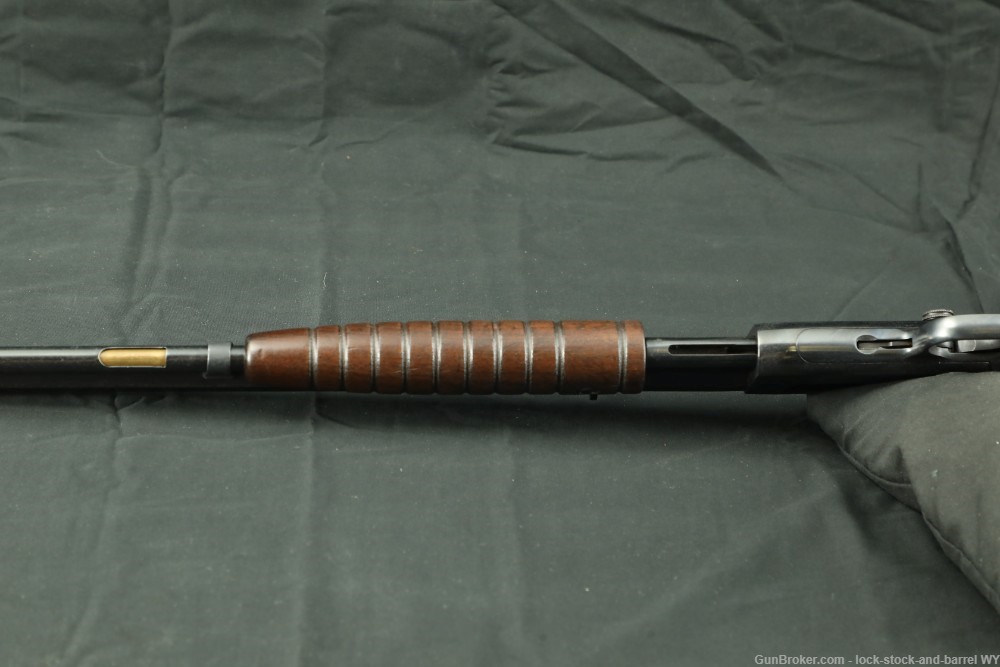 Remington Model 12 22” Pump / Slide Action Takedown Rifle, MFD 1930 C&R-img-17