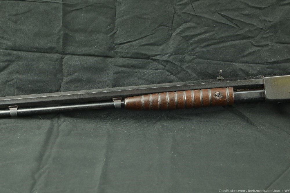 Remington Model 12 22” Pump / Slide Action Takedown Rifle, MFD 1930 C&R-img-9