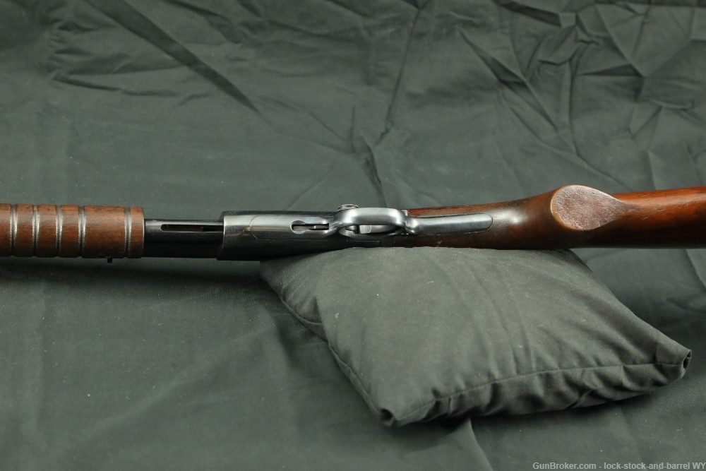 Remington Model 12 22” Pump / Slide Action Takedown Rifle, MFD 1930 C&R-img-18