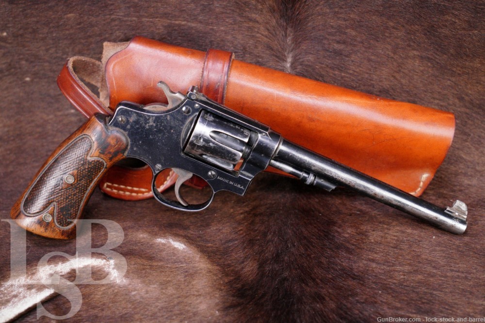 Smith & Wesson S&W Model .22/32 Target .22 LR 6" SA/DA Revolver C&R-img-0