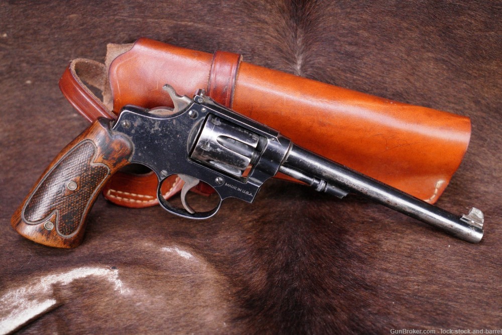 Smith & Wesson S&W Model .22/32 Target .22 LR 6" SA/DA Revolver C&R-img-2