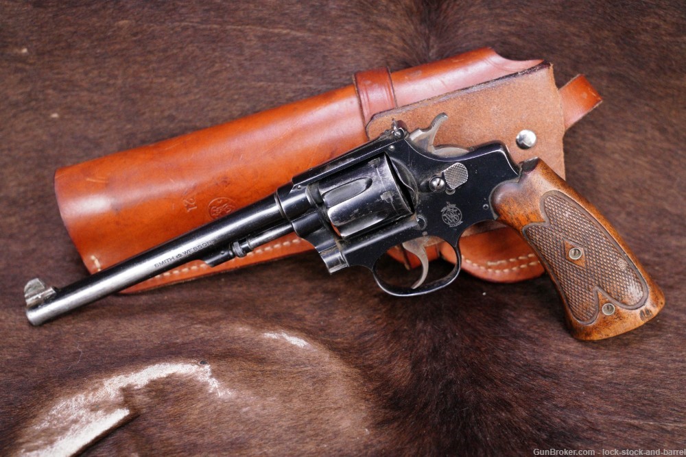 Smith & Wesson S&W Model .22/32 Target .22 LR 6" SA/DA Revolver C&R-img-3