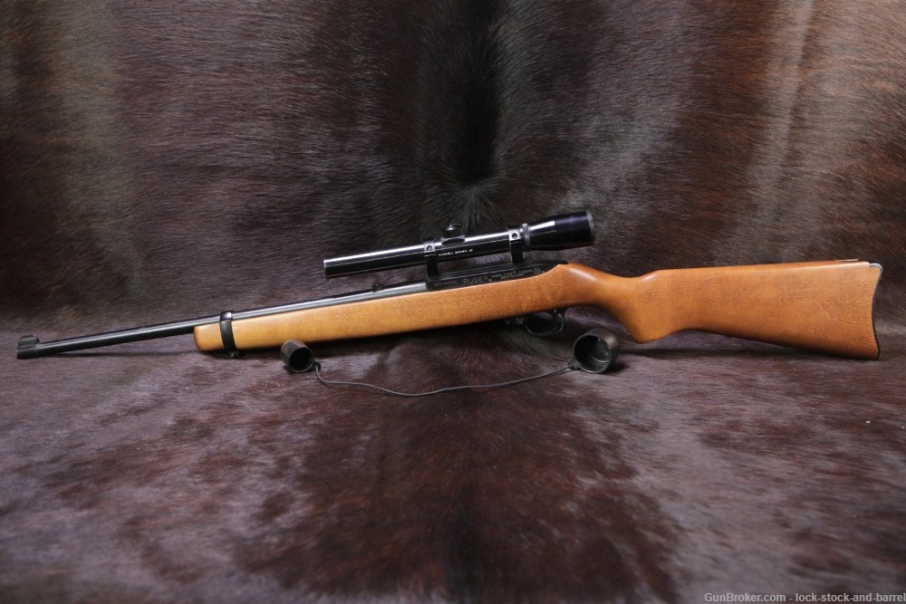 Ruger 10/22 Carbine .22 LR 18.5” Semi Automatic Rifle & Scope MFD 1988-img-8