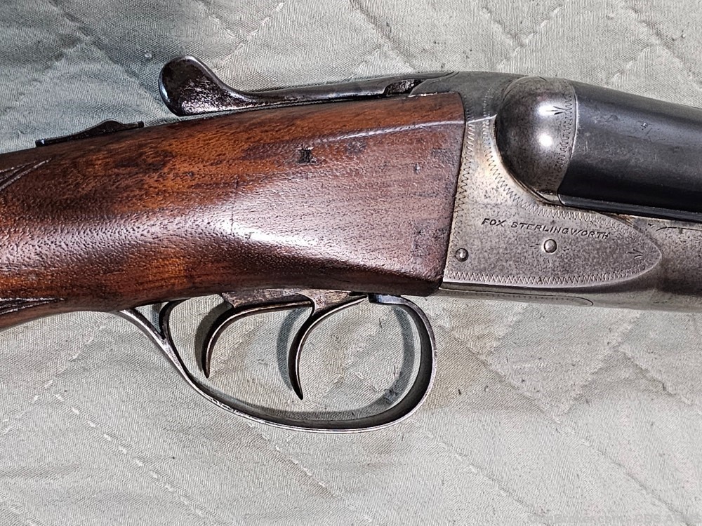 Savage Arms Corp /Fox Sterlingworth 12 Gauge SxS Shotgun Vintage Collectors-img-15