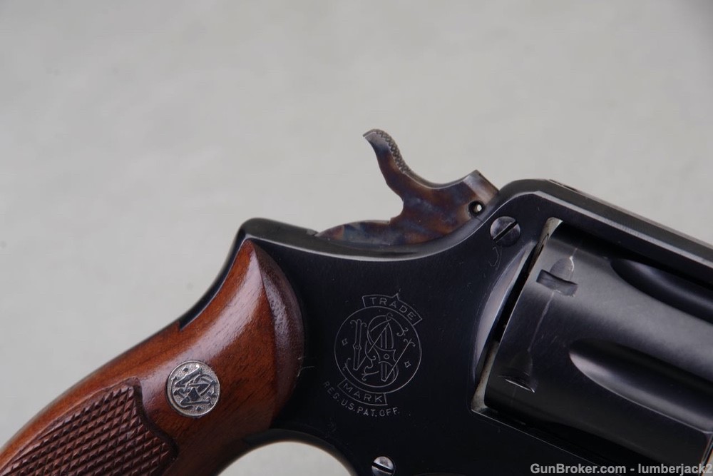 Exceptional 1950 Smith & Wesson M&P Pre Model 10 38 Spl 2'' Blue w Orig Box-img-15