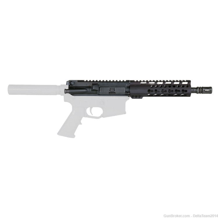 AR15 8" 5.56 NATO Pistol Complete Upper - Includes BCG and Charging Handle-img-6