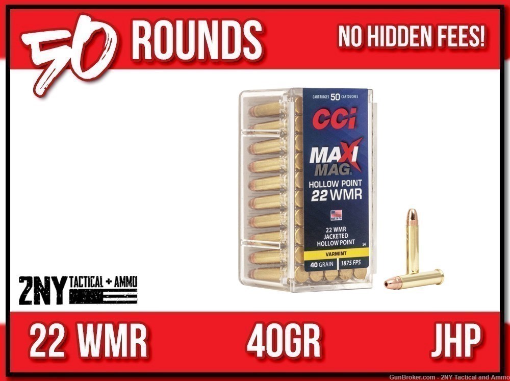 22 WMR .22 Mag Ammo JHP-img-0