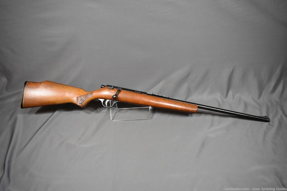 Marlin Glenfield Model 15 - .22 S/L/LR Bolt-Action Rifle w/ Squirrel Decor -img-0