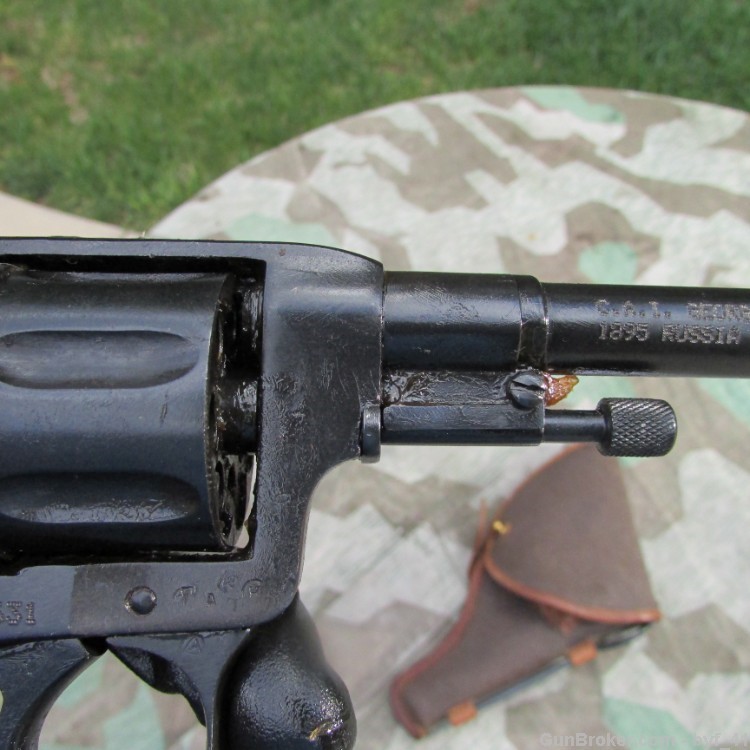 WWII 1943 Russian Nagant Revolver 7.62x38R Importer Cosmoline Bath!-img-41
