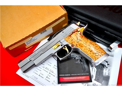 Ultra Rare Sig Sauer Mastershop P226 Scandic X-Six X6 w/ Case & Target NIB