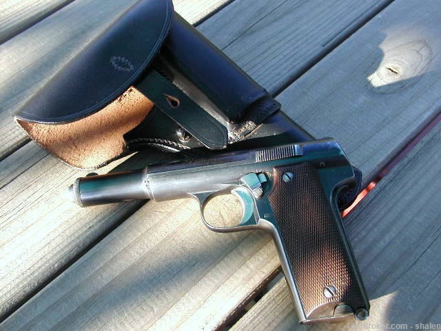ASTRA MODEL 600 WWII mfg.1943-44 EXCELLENT CONDITION WITH HOLSTER! 9MM-img-26