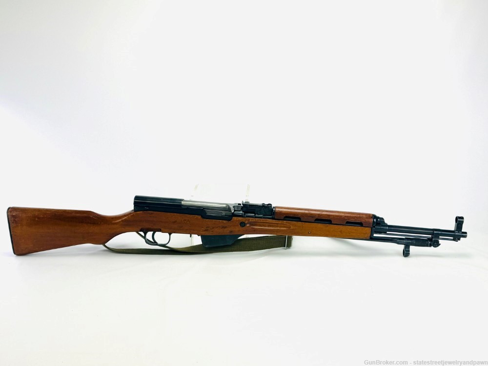 Cold War Era Albanian SKS 7.62x39 20” Semi-Auto Rifle C&R 1969 -img-1
