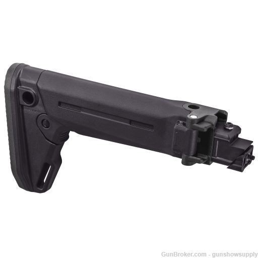 Magpul: Zhukov-S Stock, Fits AK Rifles 5-Position Length of Pull - PLUM-img-0