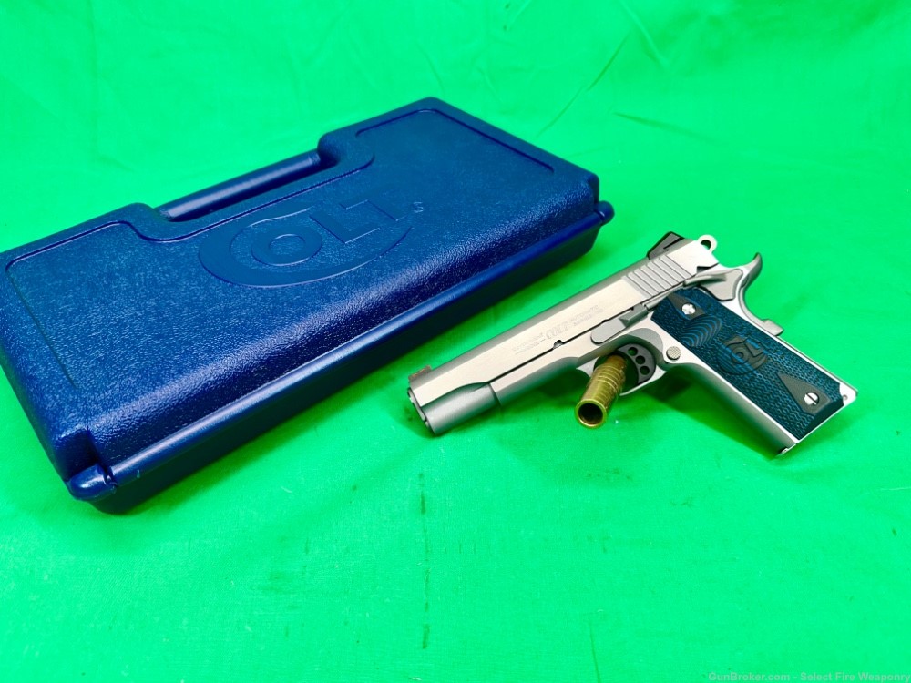 MINT Colt Government 1911 Competition Series 45 Series 70 in Box Stainless-img-0