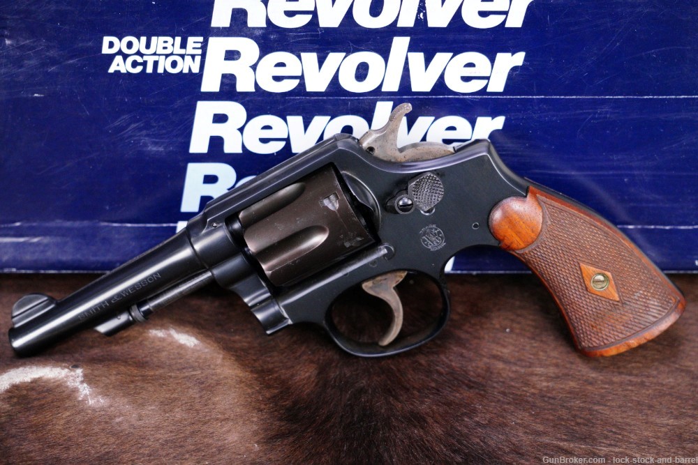 Smith& Wesson S&W Model M&P 1905 4th Change .38 Spl 4" Revolver 1915-42 C&R-img-3