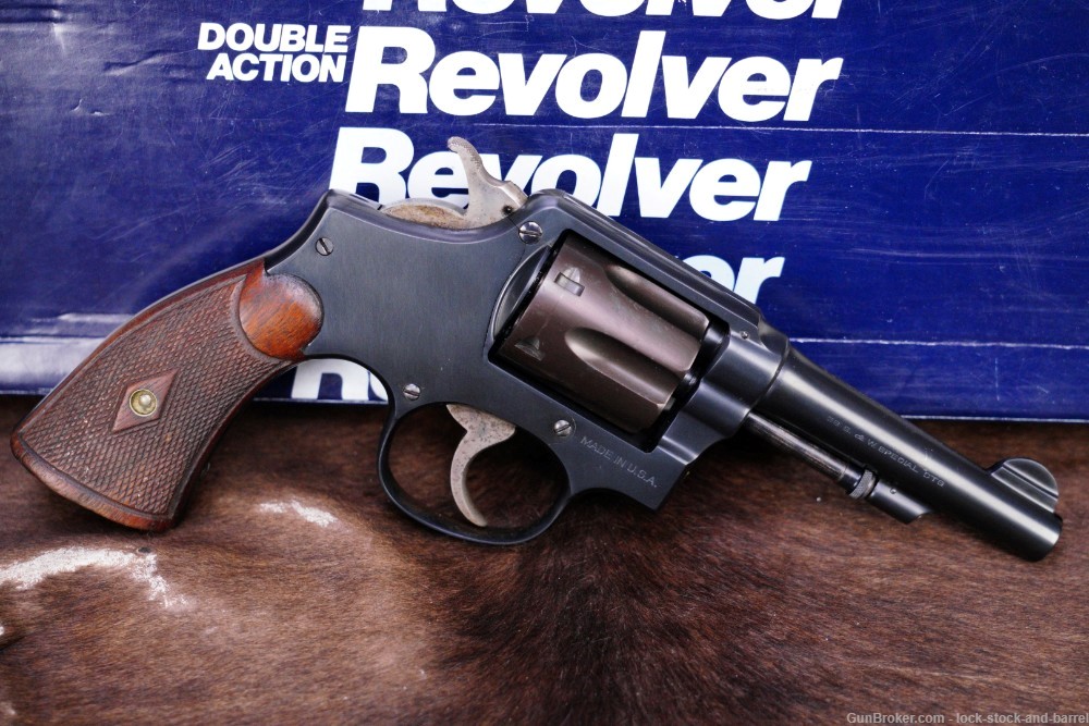 Smith& Wesson S&W Model M&P 1905 4th Change .38 Spl 4" Revolver 1915-42 C&R-img-2