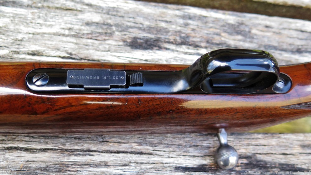 Browning T-Bolt .22 LR 24" Deluxe Sporter Made in Belgium From 1966 Nice!  -img-4