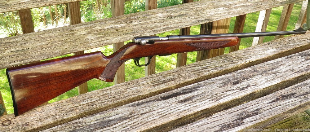 Browning T-Bolt .22 LR 24" Deluxe Sporter Made in Belgium From 1966 Nice!  -img-0