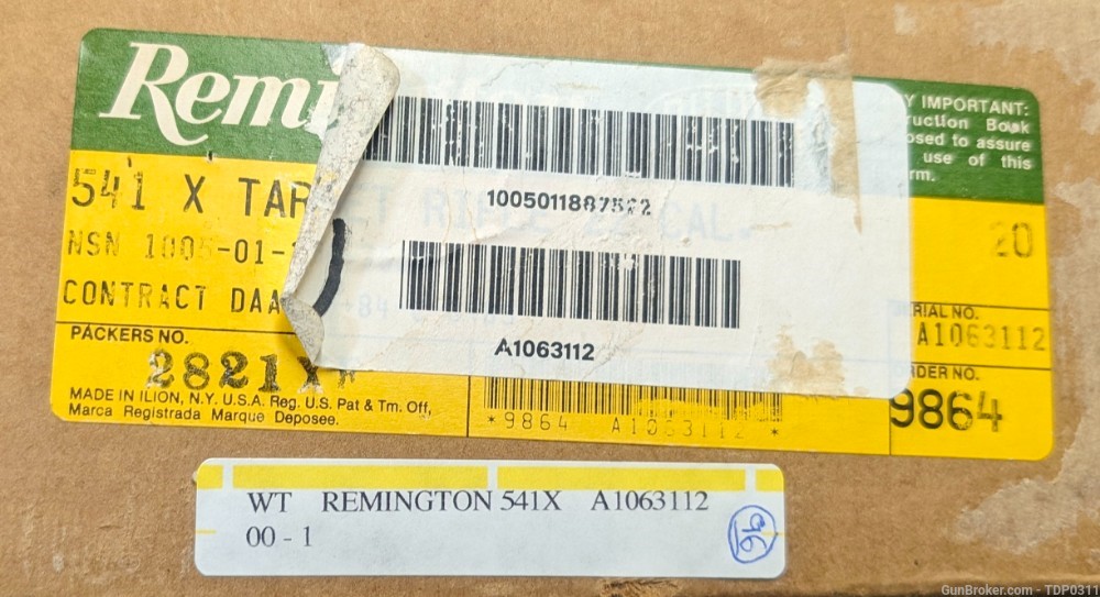 INCREDIBLE NEW IN WRAP Remington 541-X M13 CMP Smallbore 541 PENNY START-img-10