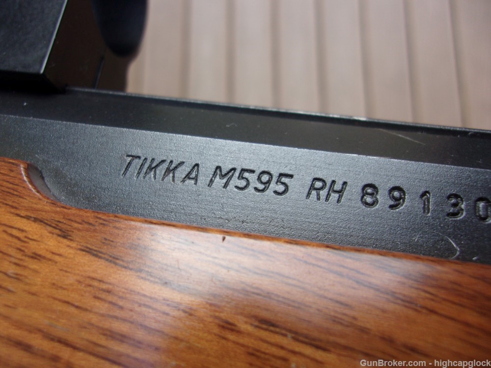 Tikka M595 .243 Win Bolt Action 22" Rifle SEE WOOD Nice Model 595 $1START  -img-11