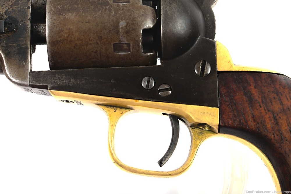 Colt 1851 Navy .36 Caliber Percussion Revolver – SN: 169021 (Antique)-img-16