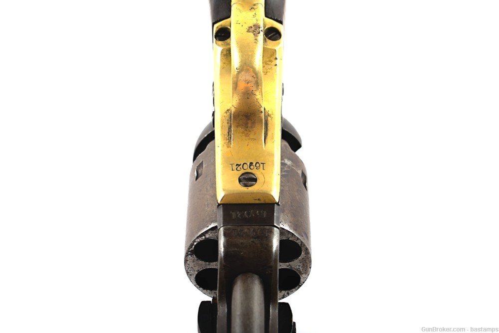 Colt 1851 Navy .36 Caliber Percussion Revolver – SN: 169021 (Antique)-img-10