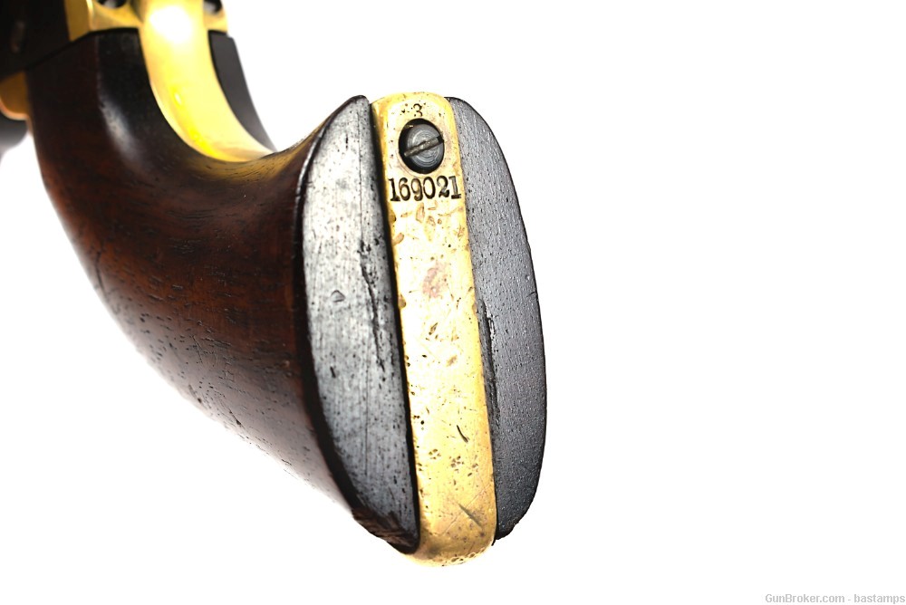 Colt 1851 Navy .36 Caliber Percussion Revolver – SN: 169021 (Antique)-img-8