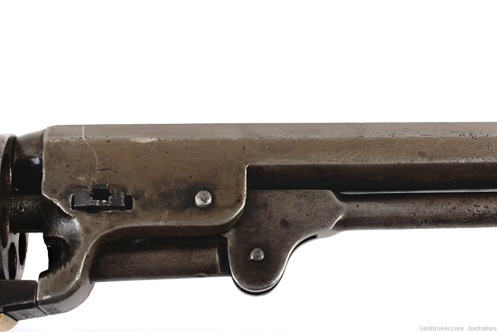 Colt 1851 Navy .36 Caliber Percussion Revolver – SN: 169021 (Antique)-img-23