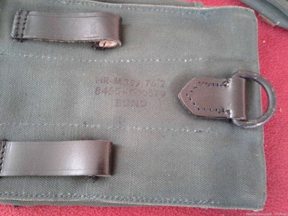 MP40 post war Bundeswehr mag pouch PAIR (fit Colt UZI as well)-img-4