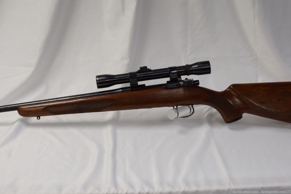 JC Higgins Model 52 Bolt Action Rifle SAKO Riihimaki 222 Remington + Dies-img-2