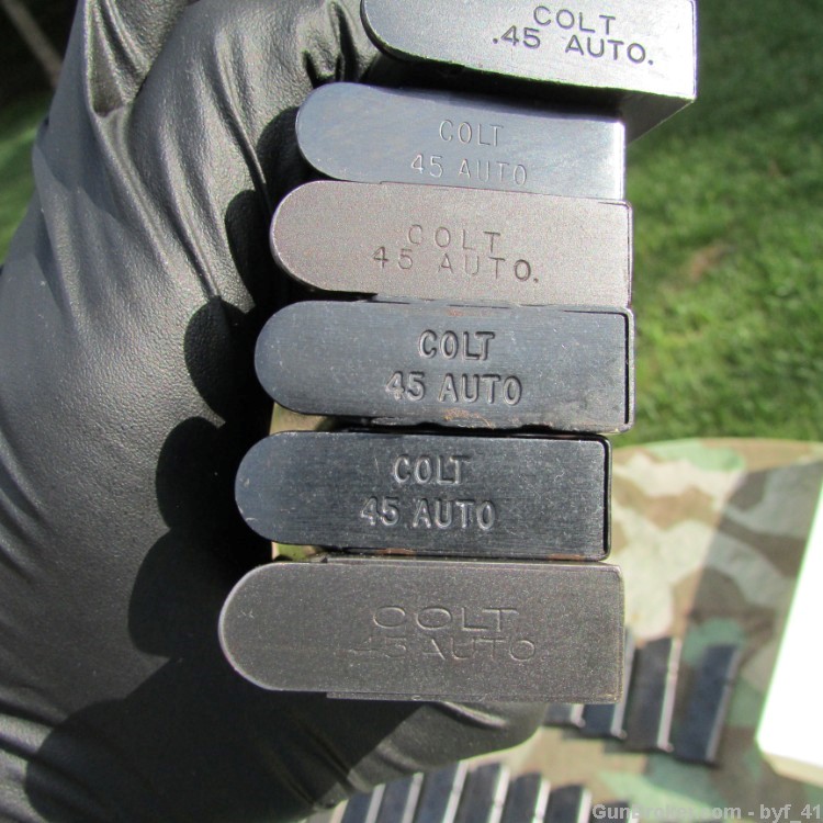 52 1911A1 1911 WWII Post WW2 Magazines ALL GO! One Auction Fans Colt Ithaca-img-70