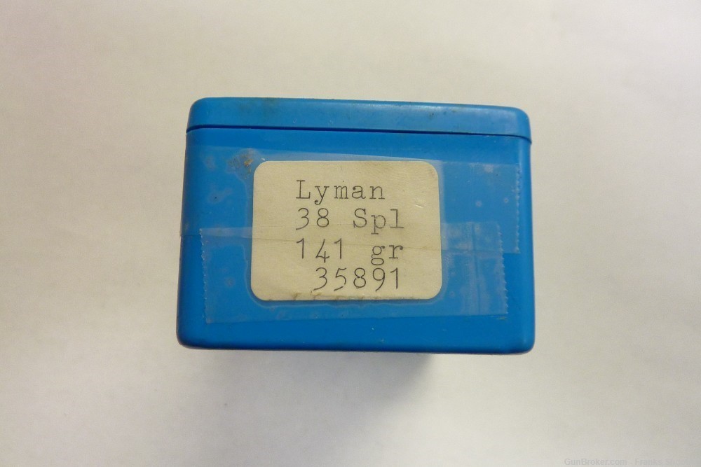 LYMAN SINGLE CAVITY 38 SPL 141 GR BULLET MOULD-img-0