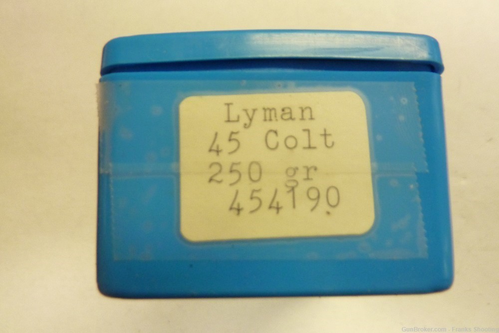LYMAN 45 COLT 250 GR SINGLE CAVITY BULLET MOULD-img-0