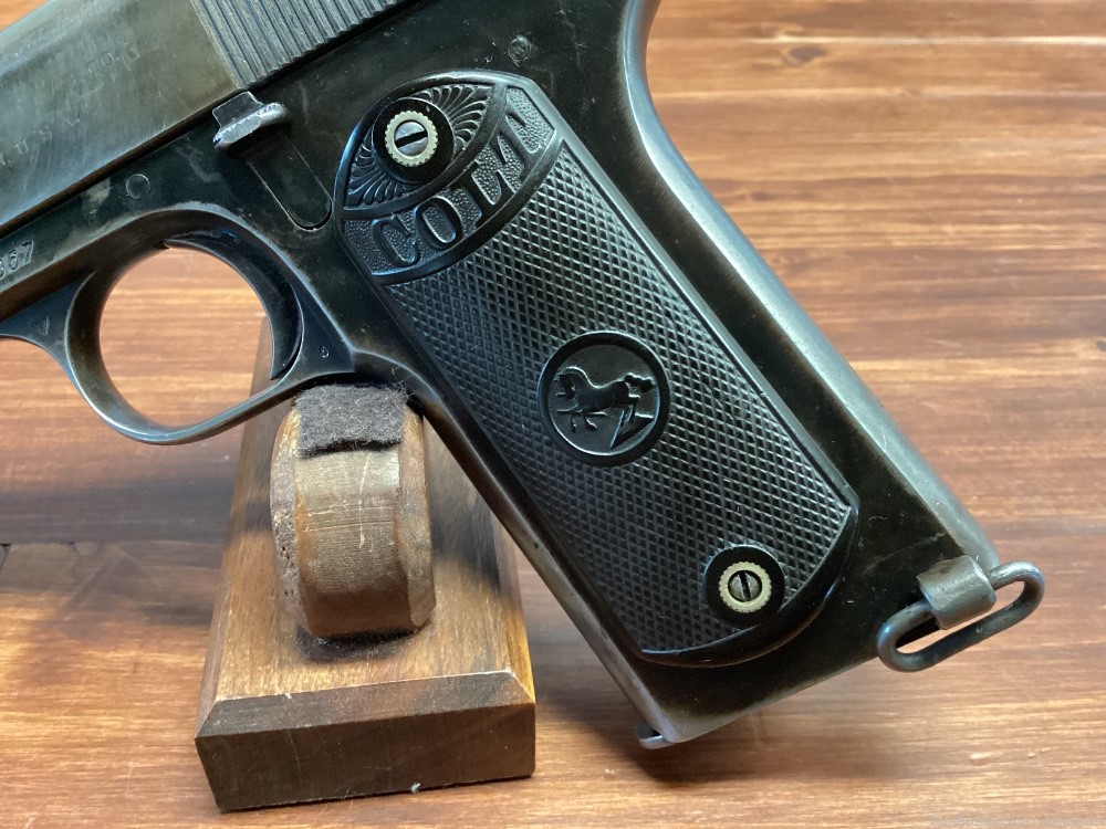1909 Colt 1902 .38 acp 6” bbl Original Grips and Finish C&R -img-11
