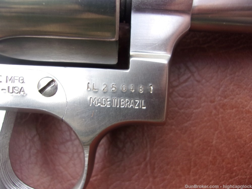 Taurus 689 .357 Mag Stainless Revolver w/ Vented Rib 6" Barrel NICE $1START-img-11