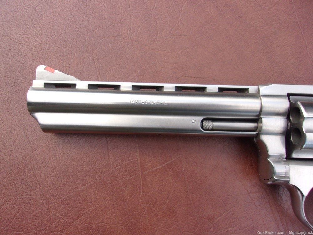 Taurus 689 .357 Mag Stainless Revolver w/ Vented Rib 6" Barrel NICE $1START-img-8