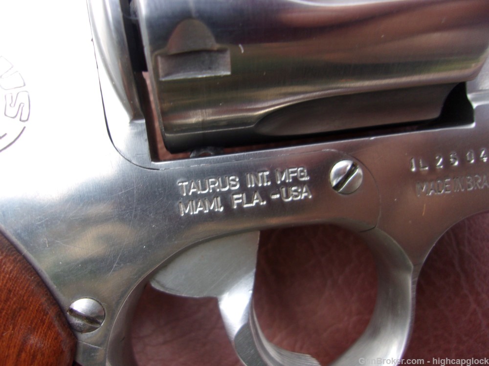 Taurus 689 .357 Mag Stainless Revolver w/ Vented Rib 6" Barrel NICE $1START-img-10