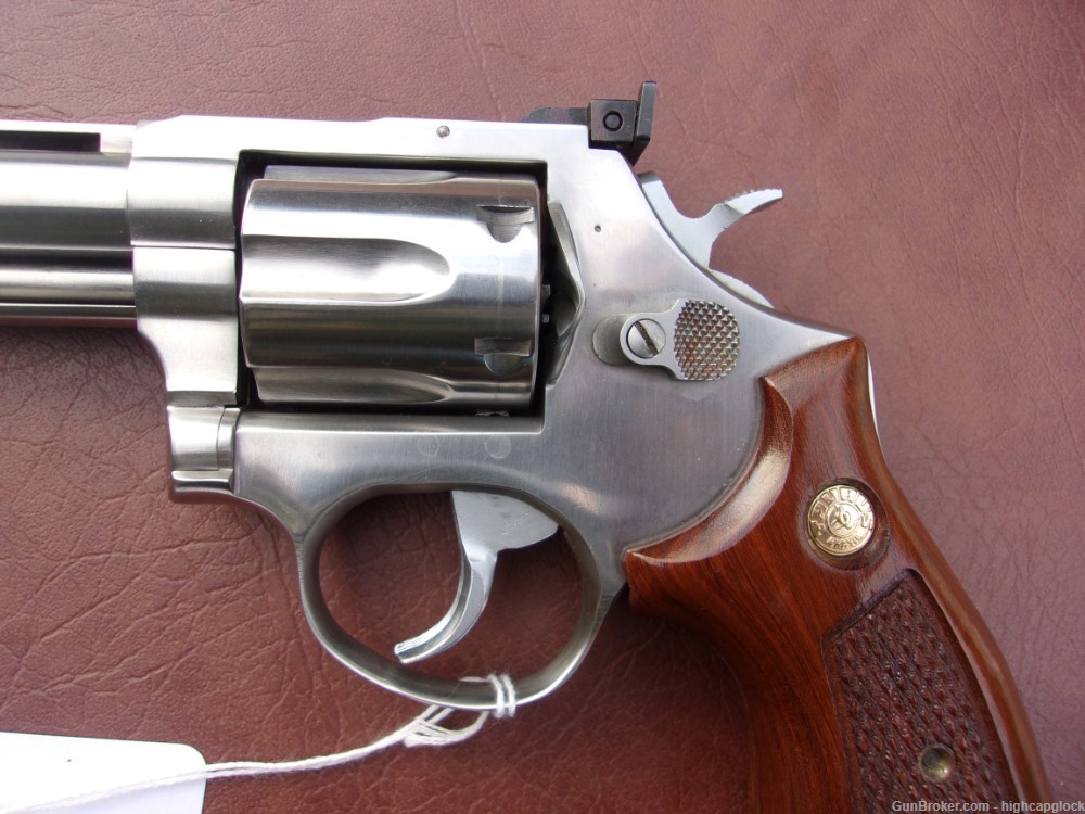 Taurus 689 .357 Mag Stainless Revolver w/ Vented Rib 6" Barrel NICE $1START-img-7