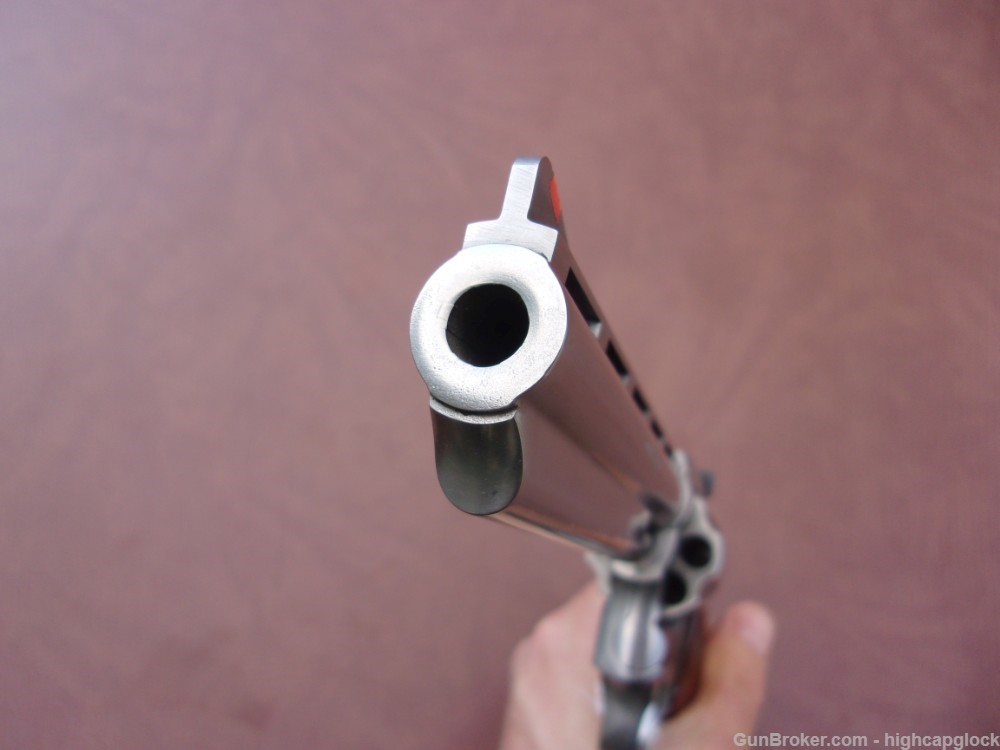 Taurus 689 .357 Mag Stainless Revolver w/ Vented Rib 6" Barrel NICE $1START-img-25
