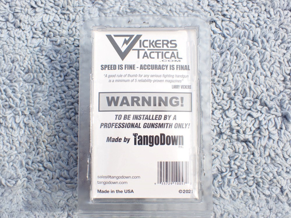 VICKERS TACTICAL SIG P320 9MM 40S&W 357SIG MAGAZINE FLOOR PLATES (NIB) -img-2
