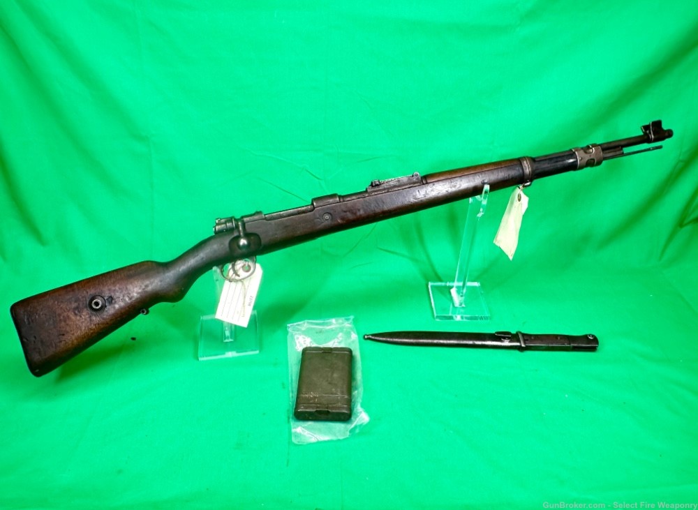 ALL MATCHING even the Bayonet! German Portuguese K98 8mm Mauser WW2 98 937A-img-0