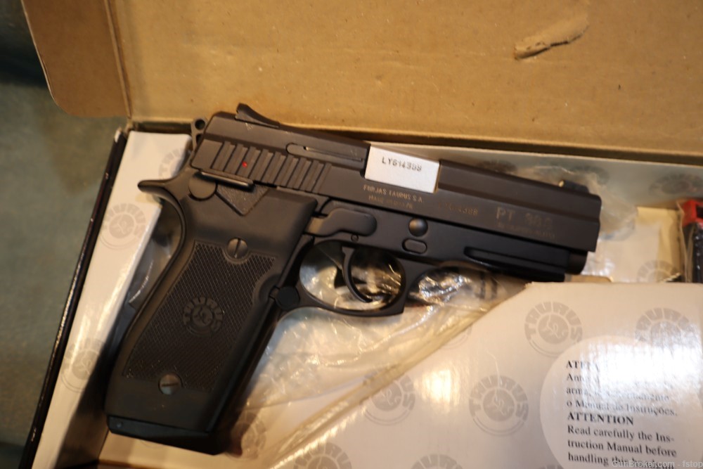 Taurus PT 38S 38Super like new in the box-img-1