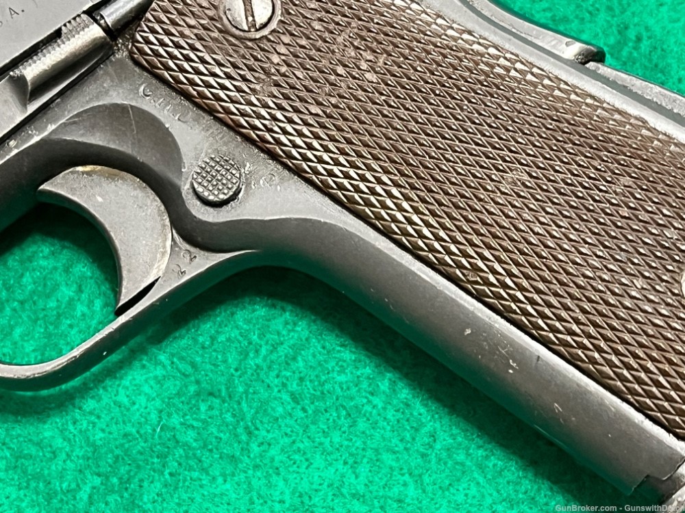 Rare CIA Linked WW2 Chinese Warlord Era Colt 1911A1 Pistol 1944 7.63x25mm-img-6