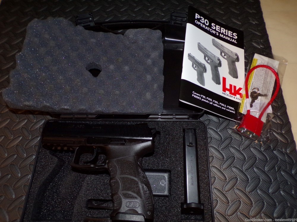USED Heckler & Koch P30 V3 9mm Luger Semi Automatic Pistol -img-3