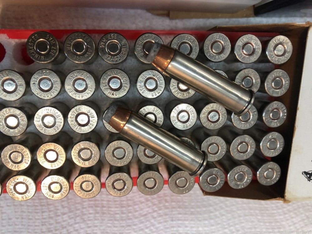 115 rounds .357 MAG, Hornady, Winchester, Federal, Frontier.-img-1