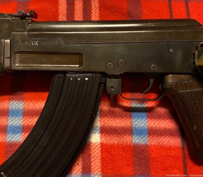 POSSIBLY THE EARLIEST ORIGINAL 7.62X39 mm CHINESE TYPE 56 MILLED AK-47-img-3