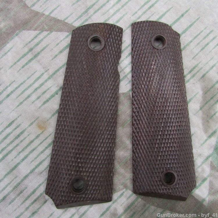 WWII Grips Post Barrel's Parts F Your 1911A1 1911 Fan Colt Rem Rand Ithaca -img-6